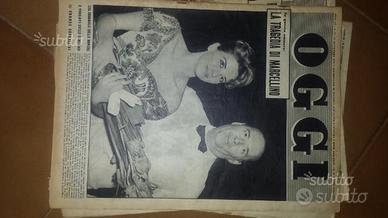Vecchia rivista oggi del 1959 n'37