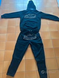 TUTA TRAPSTAR NERA originale TAGLIA XS