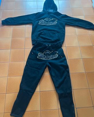 TUTA TRAPSTAR NERA originale TAGLIA XS