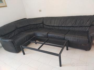 Salotto in pelle