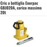 cricchetto oleodinamico a bottiglia