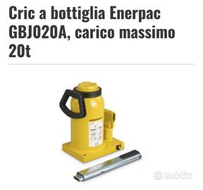 cricchetto oleodinamico a bottiglia