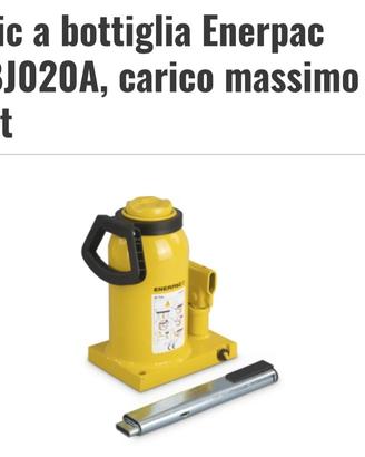 cricchetto oleodinamico a bottiglia