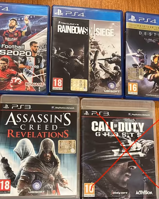 Giochi  Ps4 e Ps3