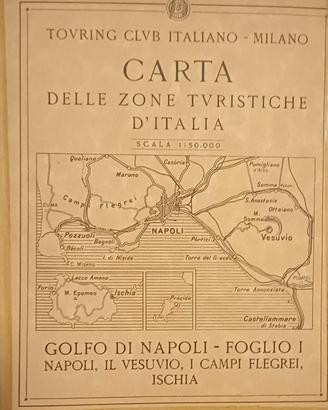 Carte turistiche vintage