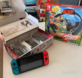 Nintendo Switch V1 + Giochi+Scatola e Accessori