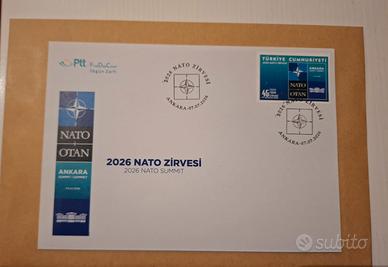 Busta FDC G8 Nato 2026 Turchia Turkiye