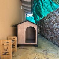 Casetta in legno per cani XL