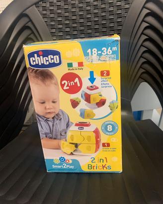 Gioco Chicco 2 in 1 Bricks