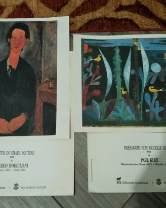 Lotto Stampe L'Arte Moderna (Corriere della Sera)