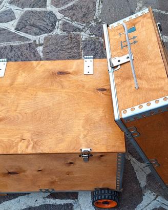 2 CASE ricovero CONSOLLE PIONER
