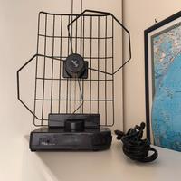 Antenna TV portatile.