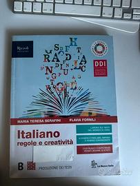 LIBRO DI ITALIANO: "REGOLE E CREATIVITA' VOLUME B"