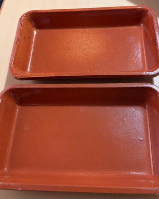 Due pirofile in terracotta marchio Maggi
