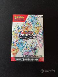 Pokemon Booster evoluzioni prismatiche