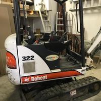 Miniescavatore Bobcat 322