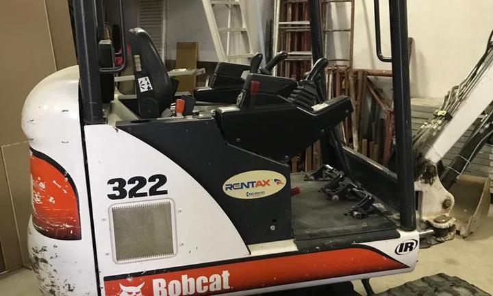 Miniescavatore Bobcat 322