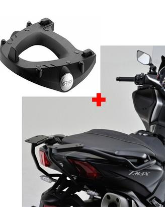 PORTAPACCHI GIVI SR2133 + PIASTRA YAMAHA T-MAX 530