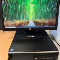 Computer HP Intel i5 Monitor 20 Pollici Wi-Fi