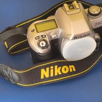 Nikon f80 flex analogica con due obbiettivi e bors