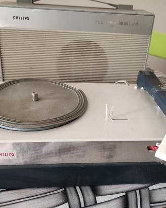giradischi portatile philips