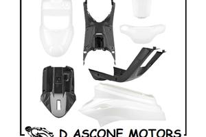 KIT CARENE 7 PEZZI BIANCO METALLIZZATO 2004 2016