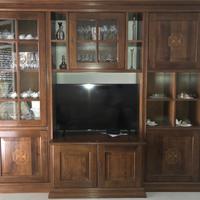 Parete attrezzata Cantiero in legno massello