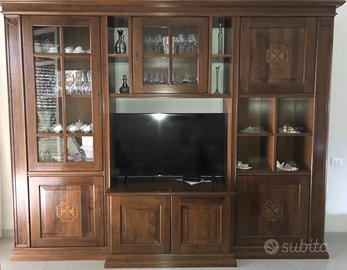 Parete attrezzata Cantiero in legno massello