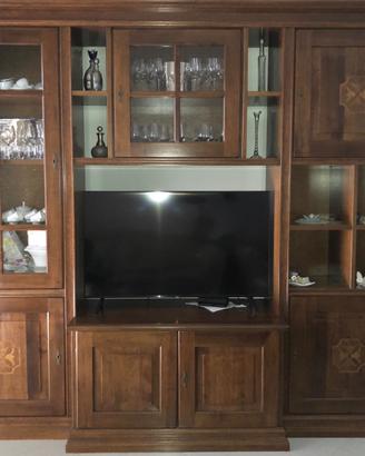 Parete attrezzata Cantiero in legno massello