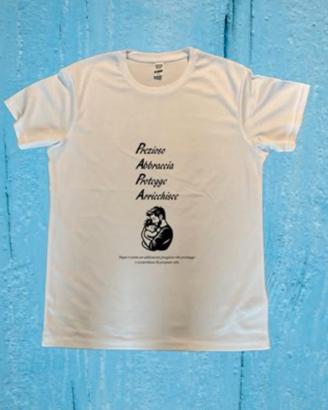 T-shirt con acrostico per il papà