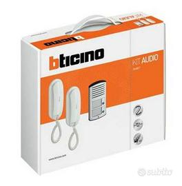 kit audio bifamiliare btcino a 2 fili 