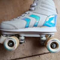 PATTINI A ROTELLE PER BAMBINi 6/10 ANNI