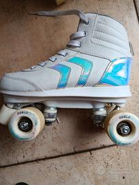 PATTINI A ROTELLE PER BAMBINi 6/10 ANNI