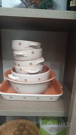 set terracotta ciliegie piral