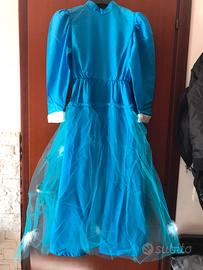 Vestito di carnevale regina delle nevi