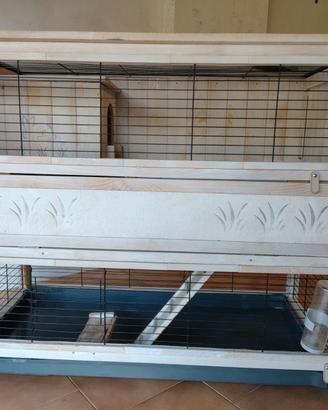 Conigliera da Interno "Cottage Large"- Come nuova!
