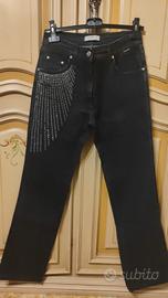 Jeans con strass