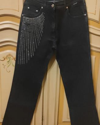 Jeans con strass