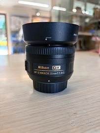 Nikon 35 mm f 1.8 G DX per aps-c