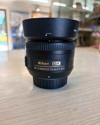 Nikon 35 mm f 1.8 G DX per aps-c