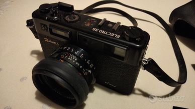 Yashica Electro 35 GTN Black conSCATOLA e LIBRETTO