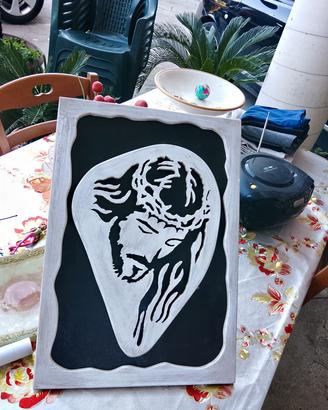 Gesù al traforo a mano 