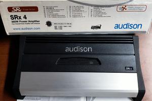 Audison SRx4 amplificatore 4 ch+ scatola e manuali