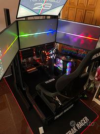 Triplo Monitor Aoc da 27 1080p a 144 hrz