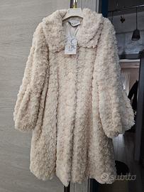 cappotto ecopelliccia leggero