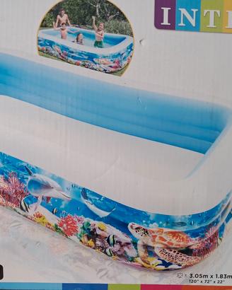 piscina + aspiratore 