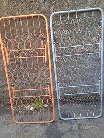Reti vintage x letto singolo n 2 pezzi 