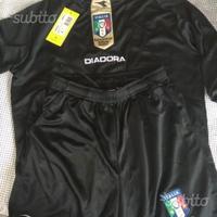 Completo divisa arbitro nera taglia S