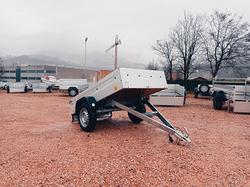 Carrello Appendice Rimorchio Auto Mono Asse