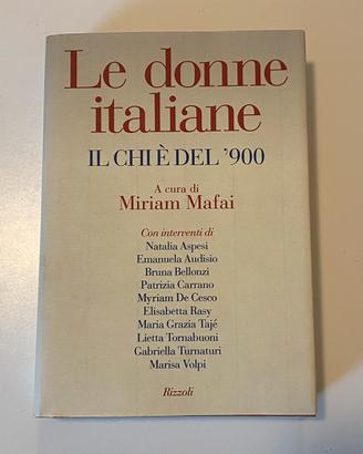 Le donne italiane il chi è del ‘900